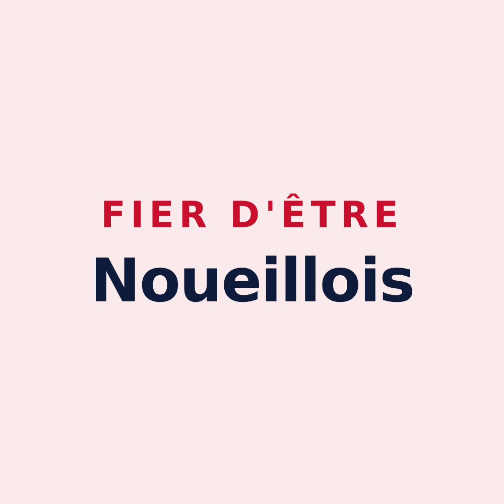 Magnet « Fier d'être Noueillois » — design pour Noueilles