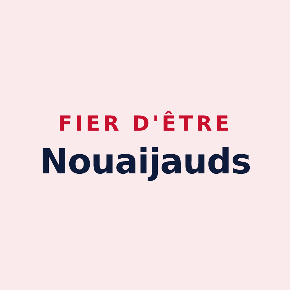 Magnet « Fier d'être Nouaijauds » — design pour Nouic