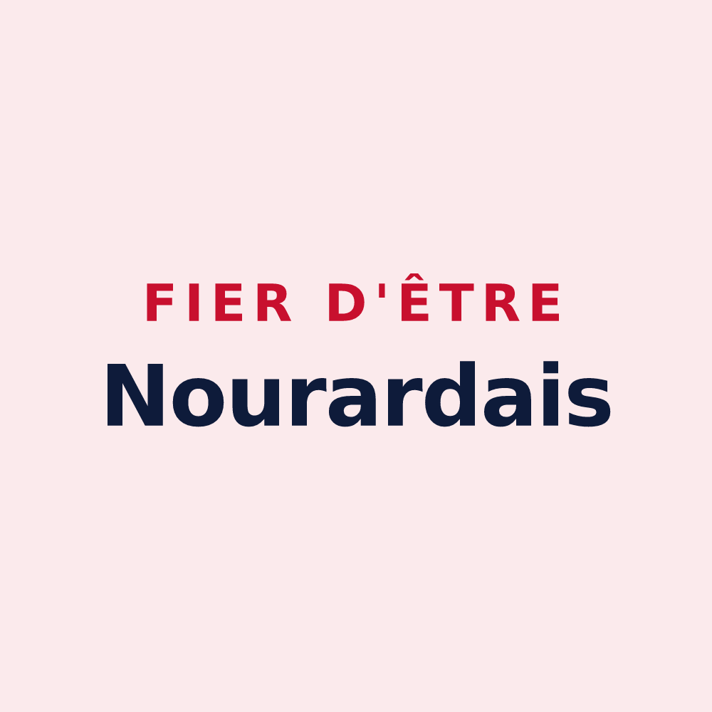 Magnet « Fier d'être Nourardais » — design pour Nourard-le-Franc