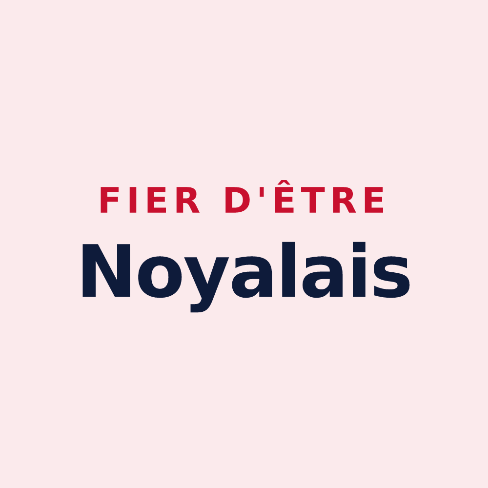 Magnet « Fier d'être Noyalais » — design pour Noyal-sous-Bazouges