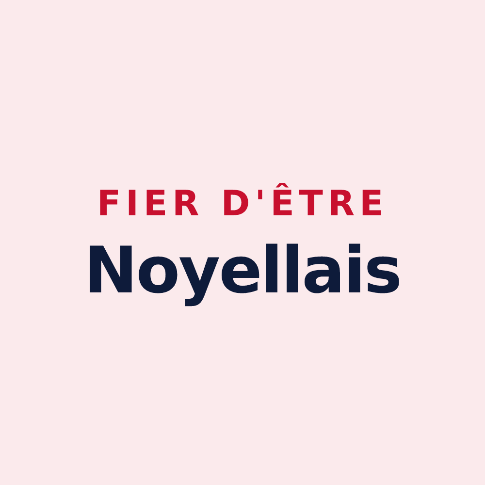 Magnet « Fier d'être Noyellais » — design pour Noyelles-sur-Sambre