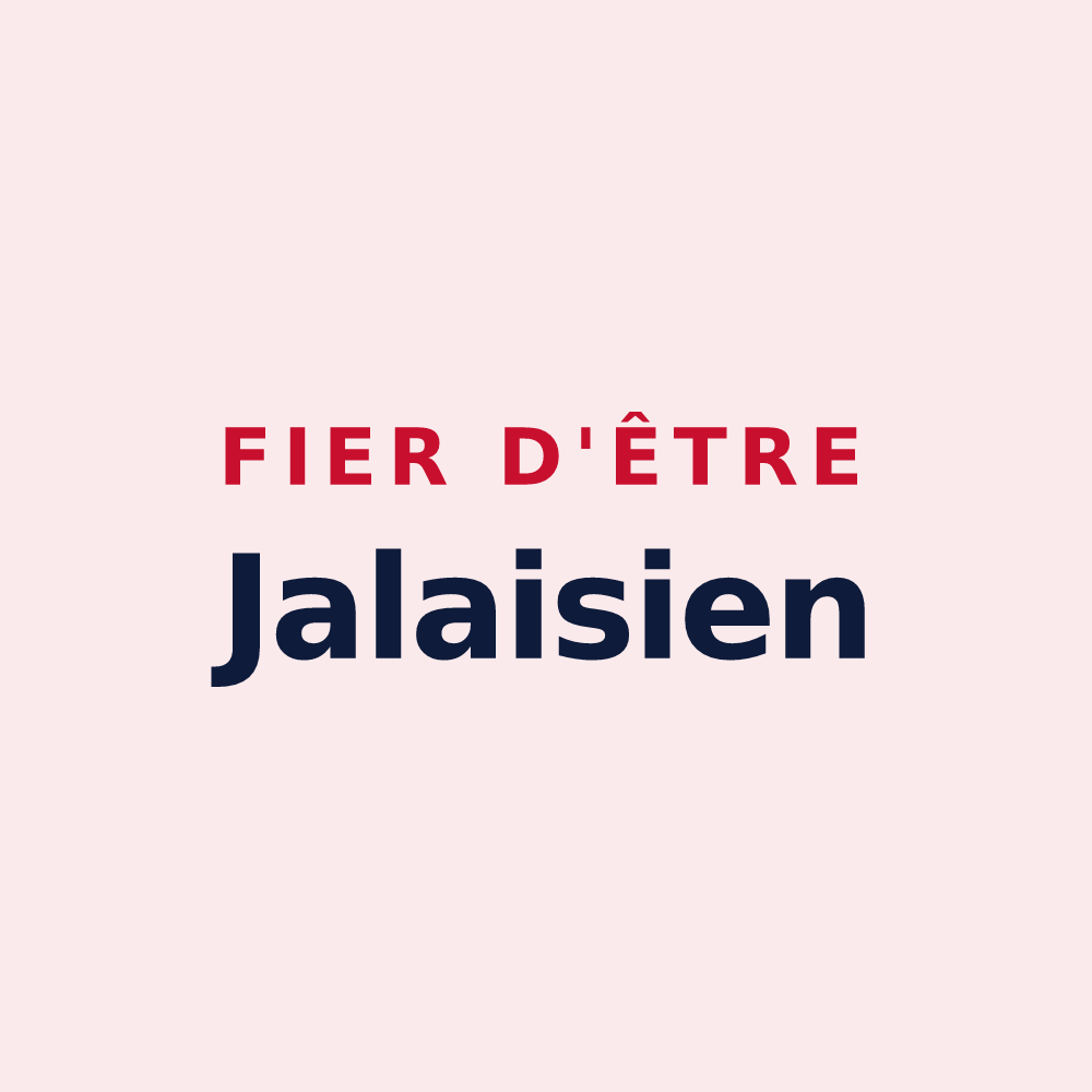 Magnet « Fier d'être Jalaisien » — design pour Nuillé-le-Jalais