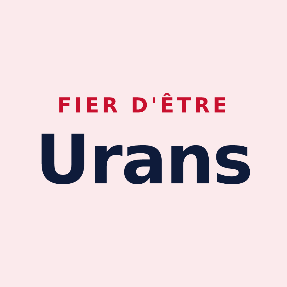 Magnet « Fier d'être Urans » — design pour Nully