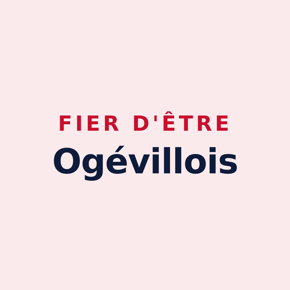 Magnet « Fier d'être Ogévillois » — design pour Ogéviller