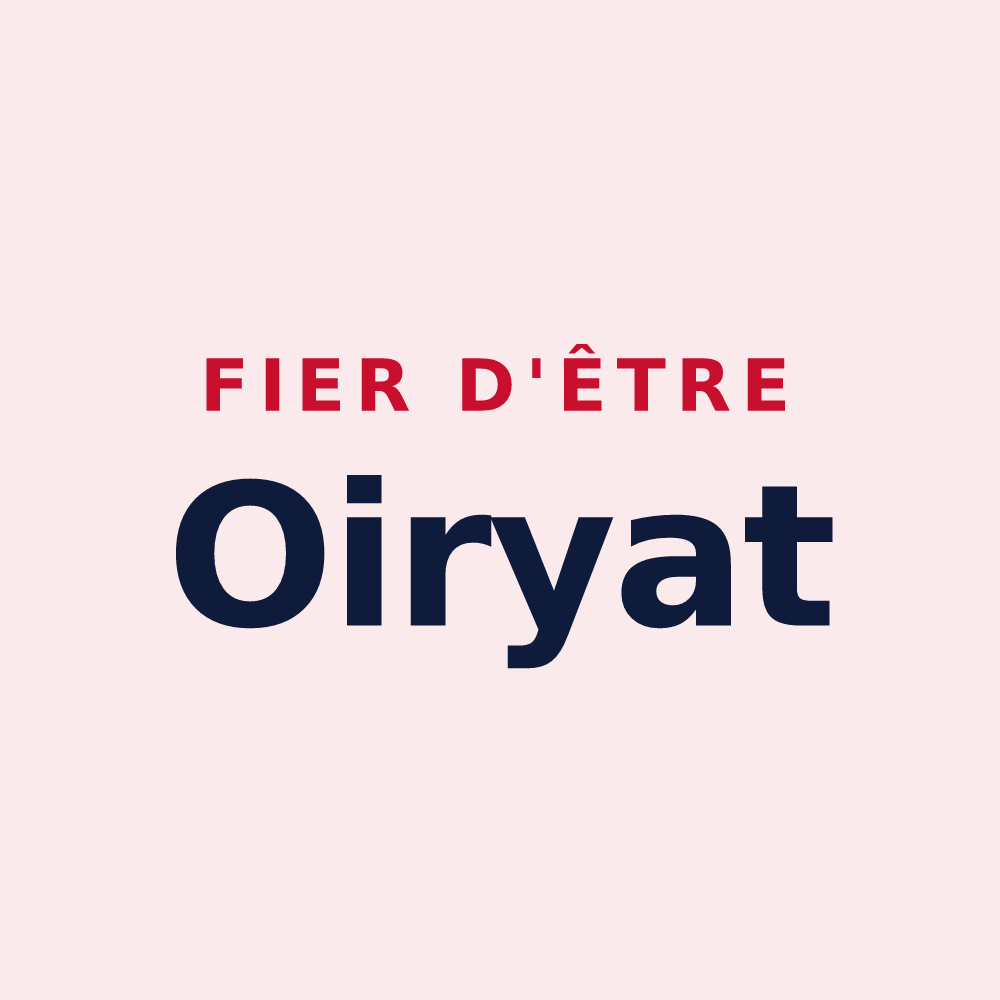 Magnet « Fier d'être Oiryat » — design pour Oiry