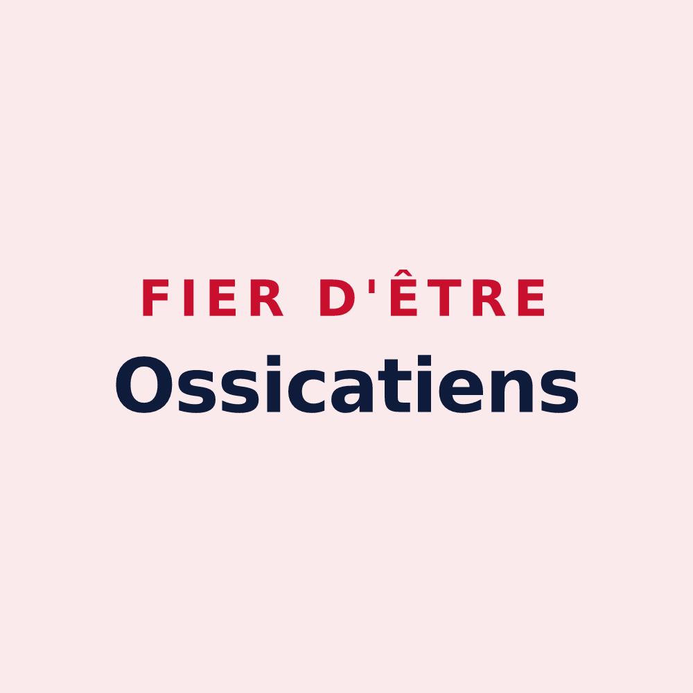 Magnet « Fier d'être Ossicatiens » — design pour Oisy-le-Verger