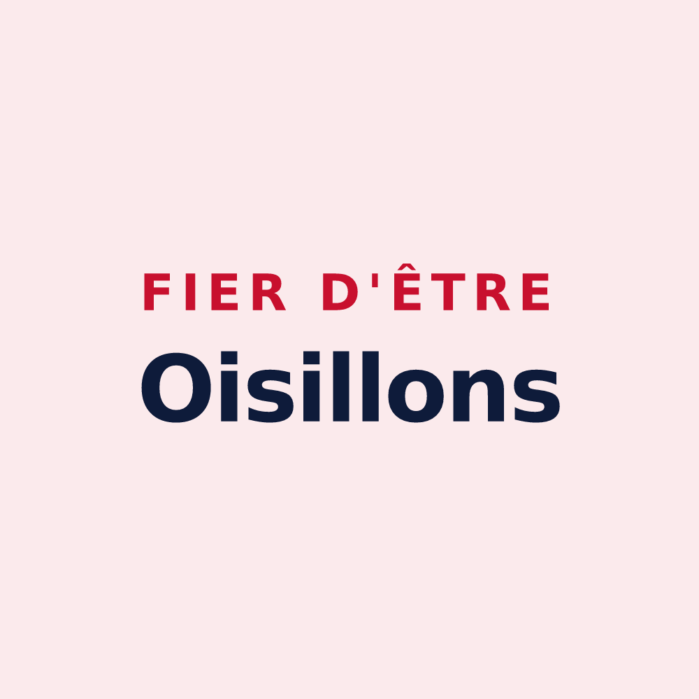 Magnet « Fier d'être Oisillons » — design pour Oisy