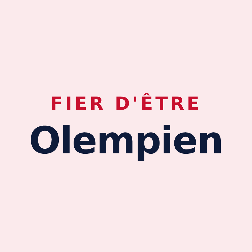 Magnet « Fier d'être Olempien » — design pour Olemps