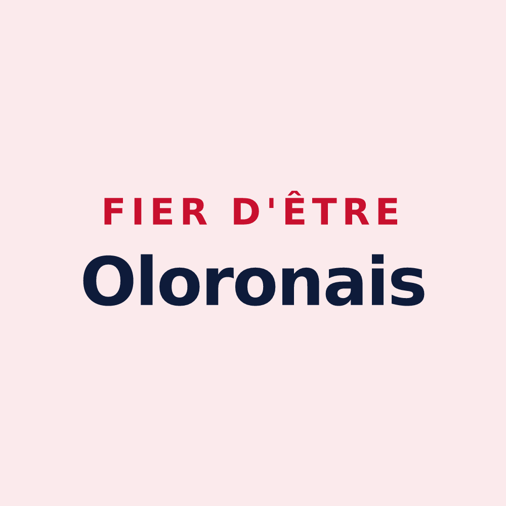 Magnet « Fier d'être Oloronais » — design pour Oloron-Sainte-Marie
