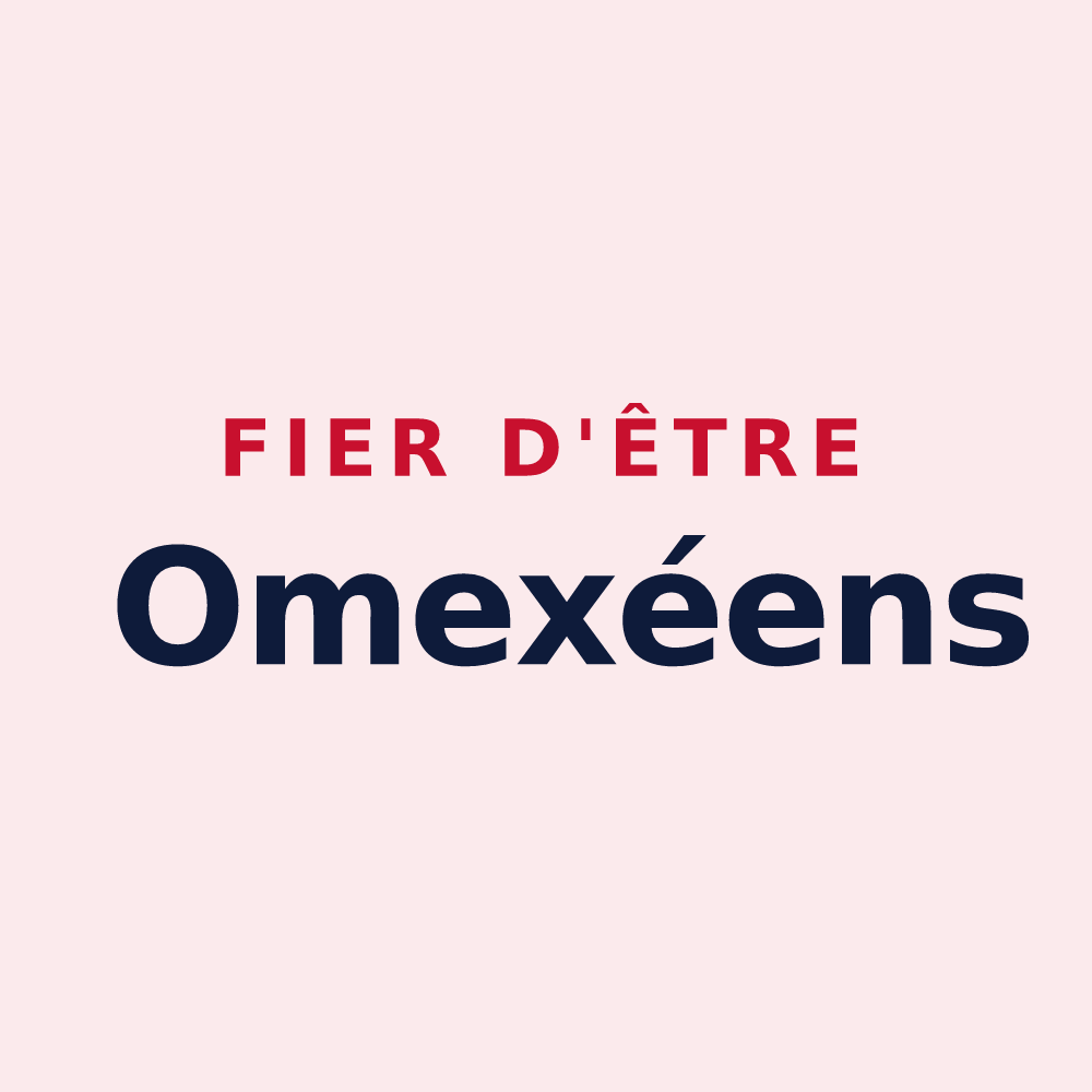 Magnet « Fier d'être Omexéens » — design pour Omex