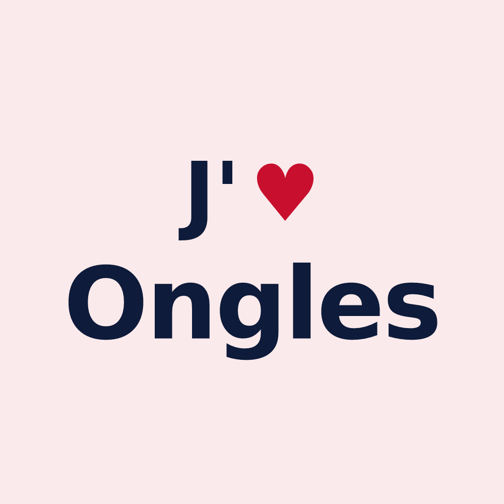 Magnet personnalisé Ongles — design J'aime Ongles