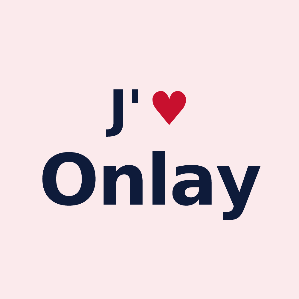 Magnet personnalisé Onlay — design J'aime Onlay