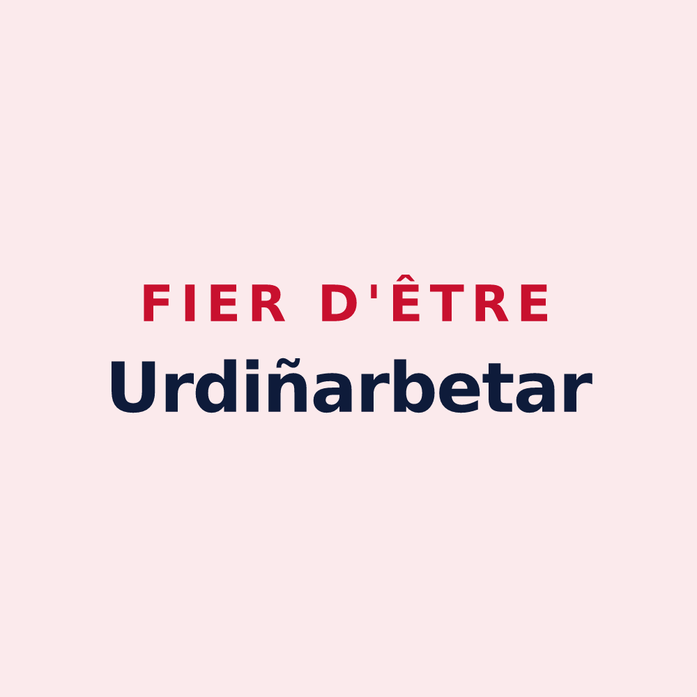Magnet « Fier d'être Urdiñarbetar » — design pour Ordiarp