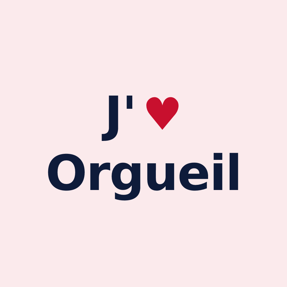 Magnet personnalisé Orgueil — design J'aime Orgueil