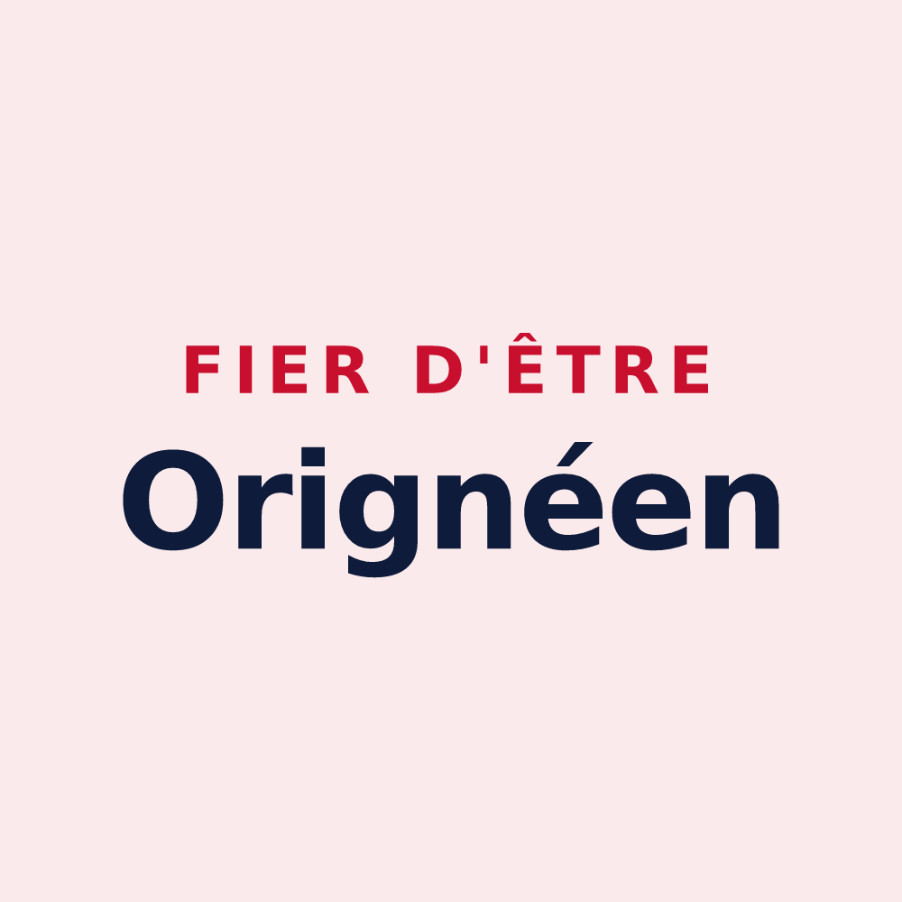 Magnet « Fier d'être Orignéen » — design pour Origné