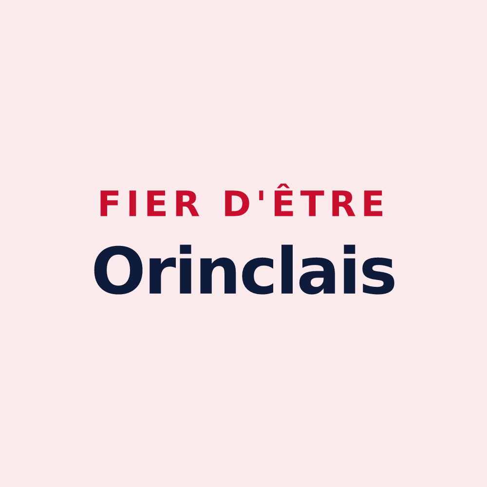 Magnet « Fier d'être Orinclais » — design pour Orincles
