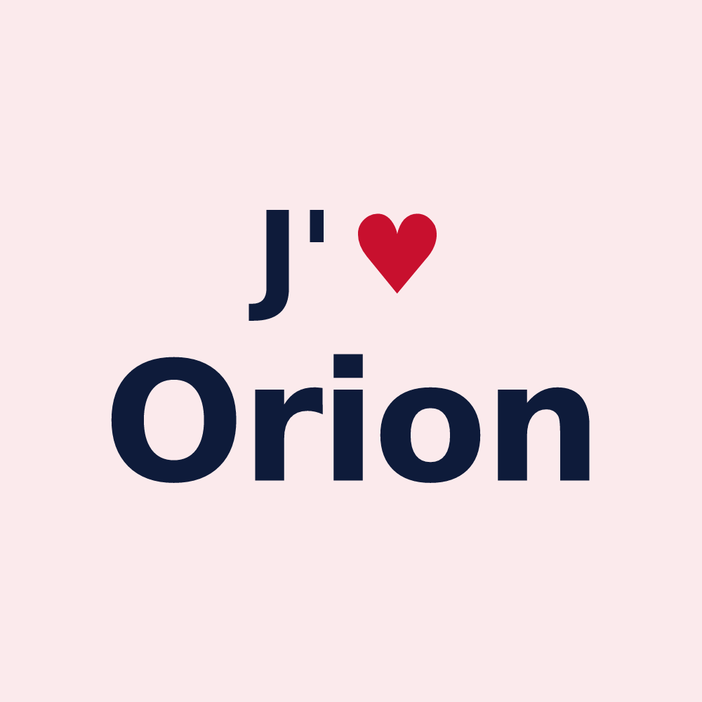 Magnet personnalisé Orion — design J'aime Orion