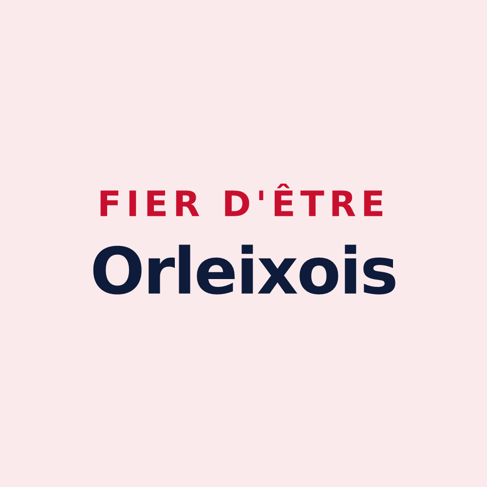 Magnet « Fier d'être Orleixois » — design pour Orleix
