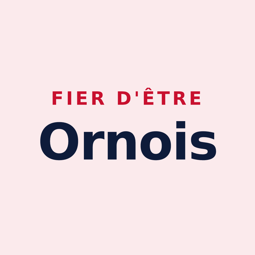 Magnet « Fier d'être Ornois » — design pour Orny