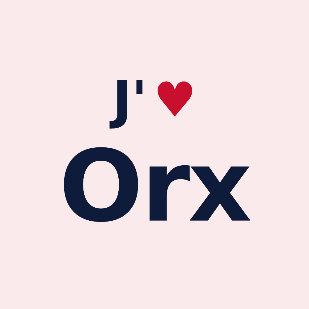 Magnet personnalisé Orx — design J'aime Orx