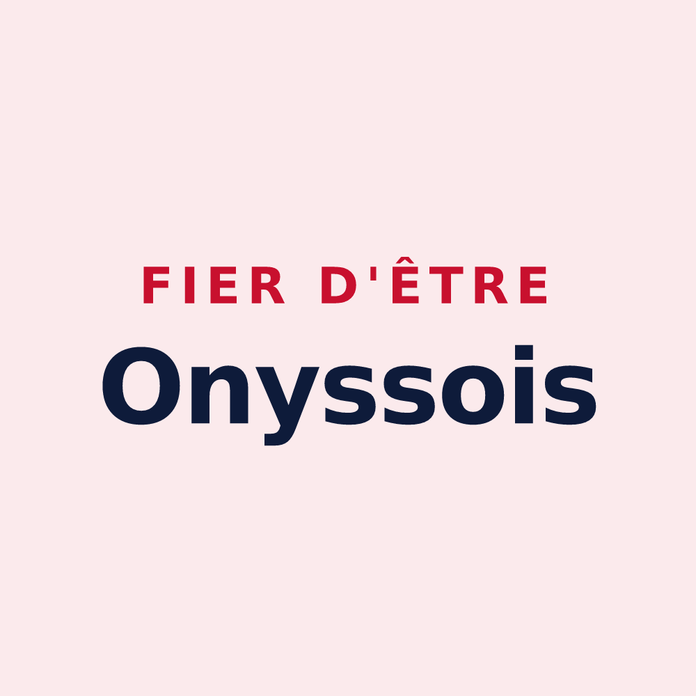 Magnet « Fier d'être Onyssois » — design pour Osny