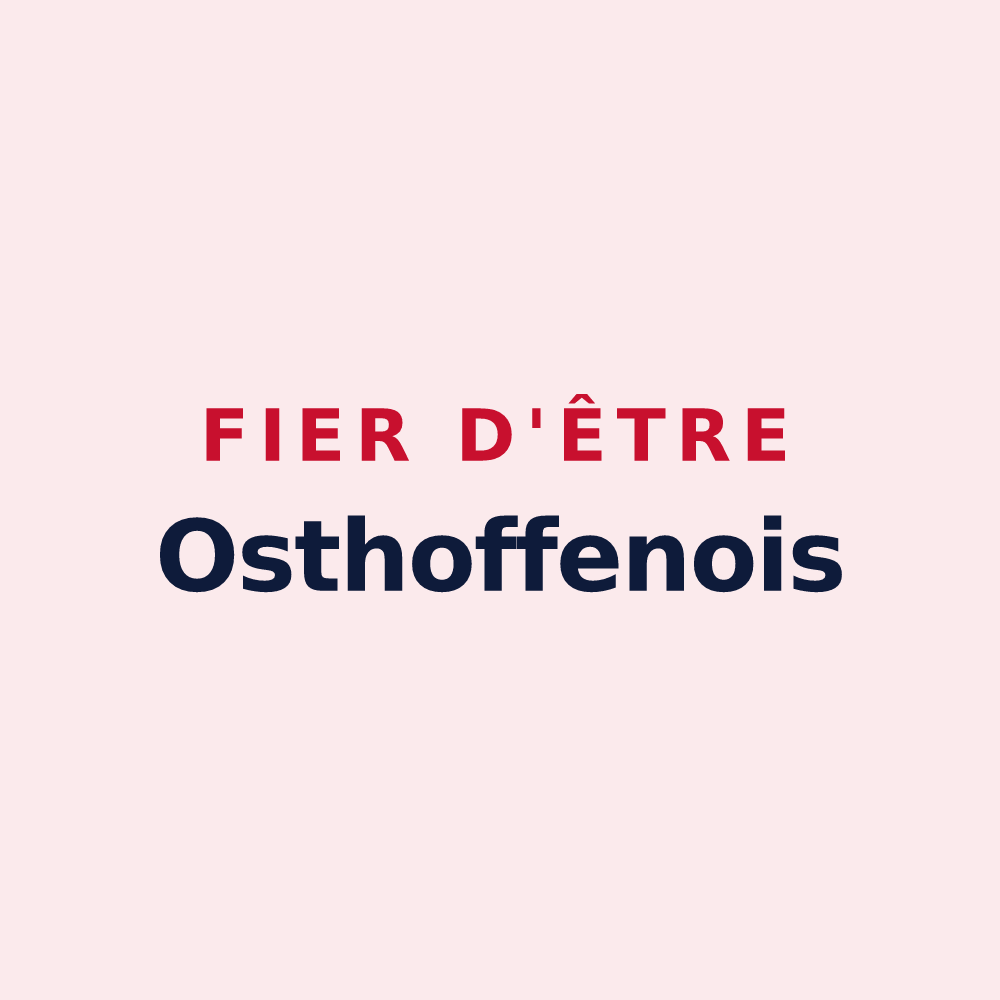 Magnet « Fier d'être Osthoffenois » — design pour Osthoffen