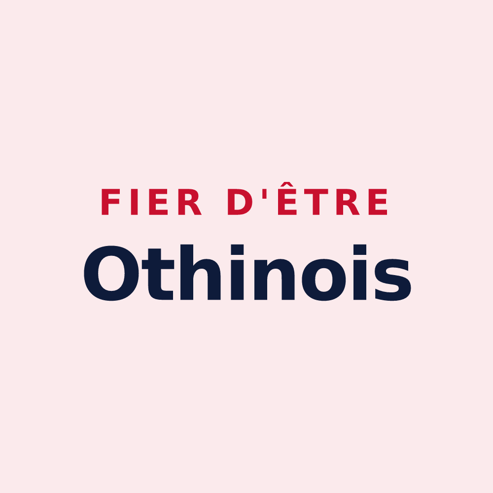 Magnet « Fier d'être Othinois » — design pour Othe