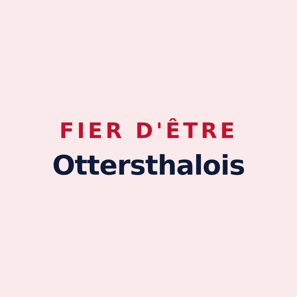 Magnet « Fier d'être Ottersthalois » — design pour Ottersthal