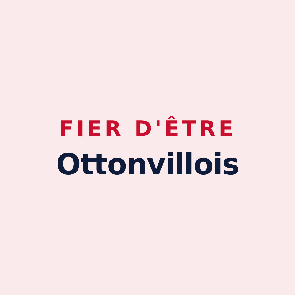 Magnet « Fier d'être Ottonvillois » — design pour Ottonville