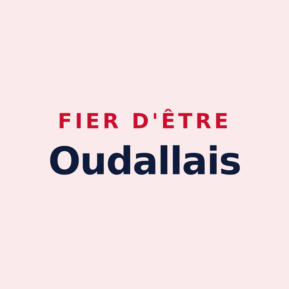 Magnet « Fier d'être Oudallais » — design pour Oudalle
