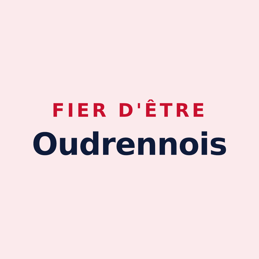 Magnet « Fier d'être Oudrennois » — design pour Oudrenne