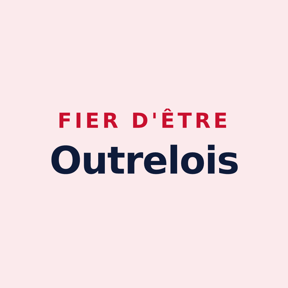 Magnet « Fier d'être Outrelois » — design pour Outreau