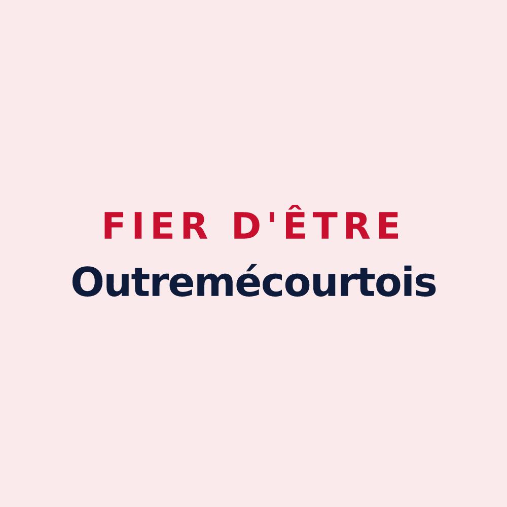 Magnet « Fier d'être Outremécourtois » — design pour Outremécourt