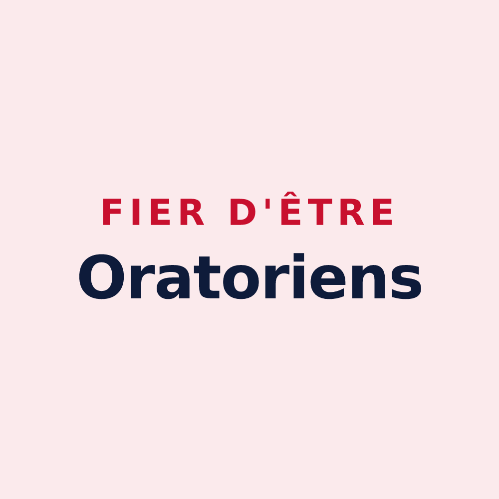Magnet « Fier d'être Oratoriens » — design pour Ouzouer-le-Doyen