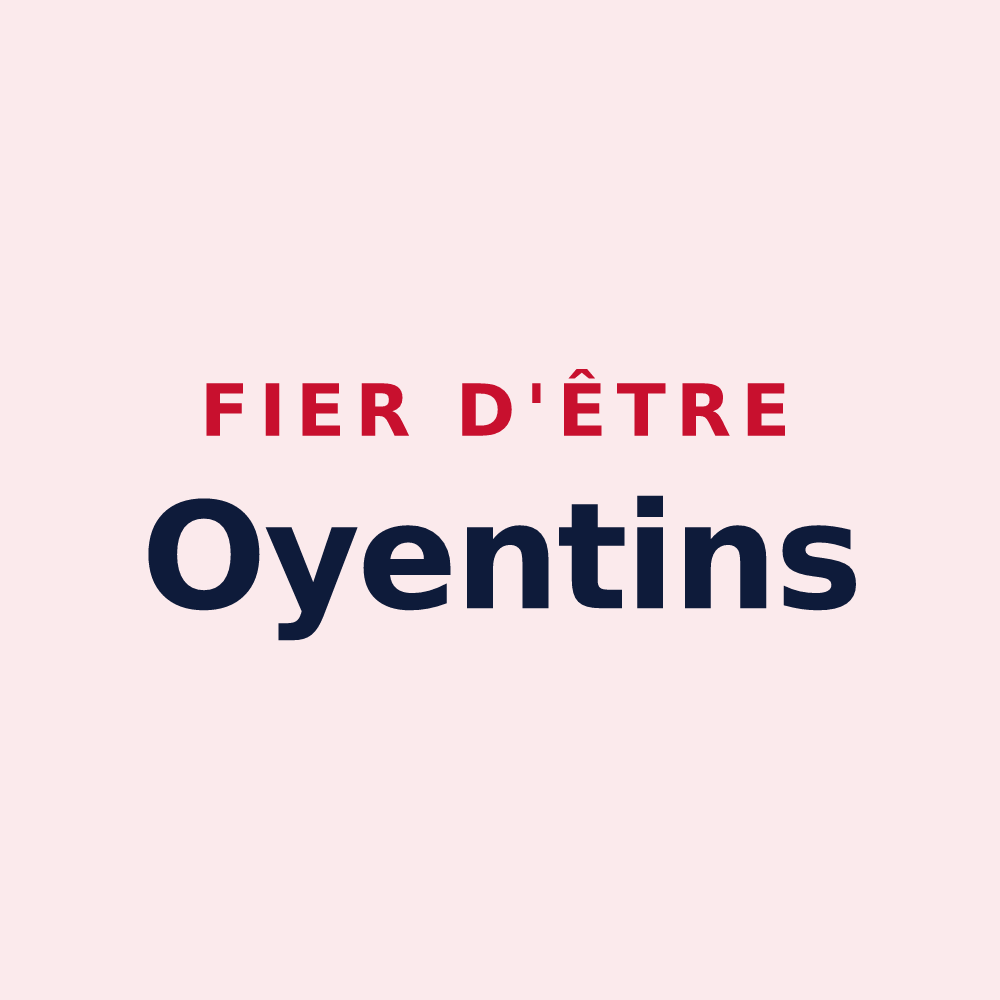 Magnet « Fier d'être Oyentins » — design pour Oyeu