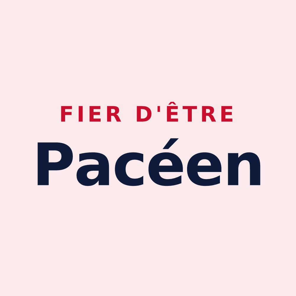 Magnet « Fier d'être Pacéen » — design pour Pacé