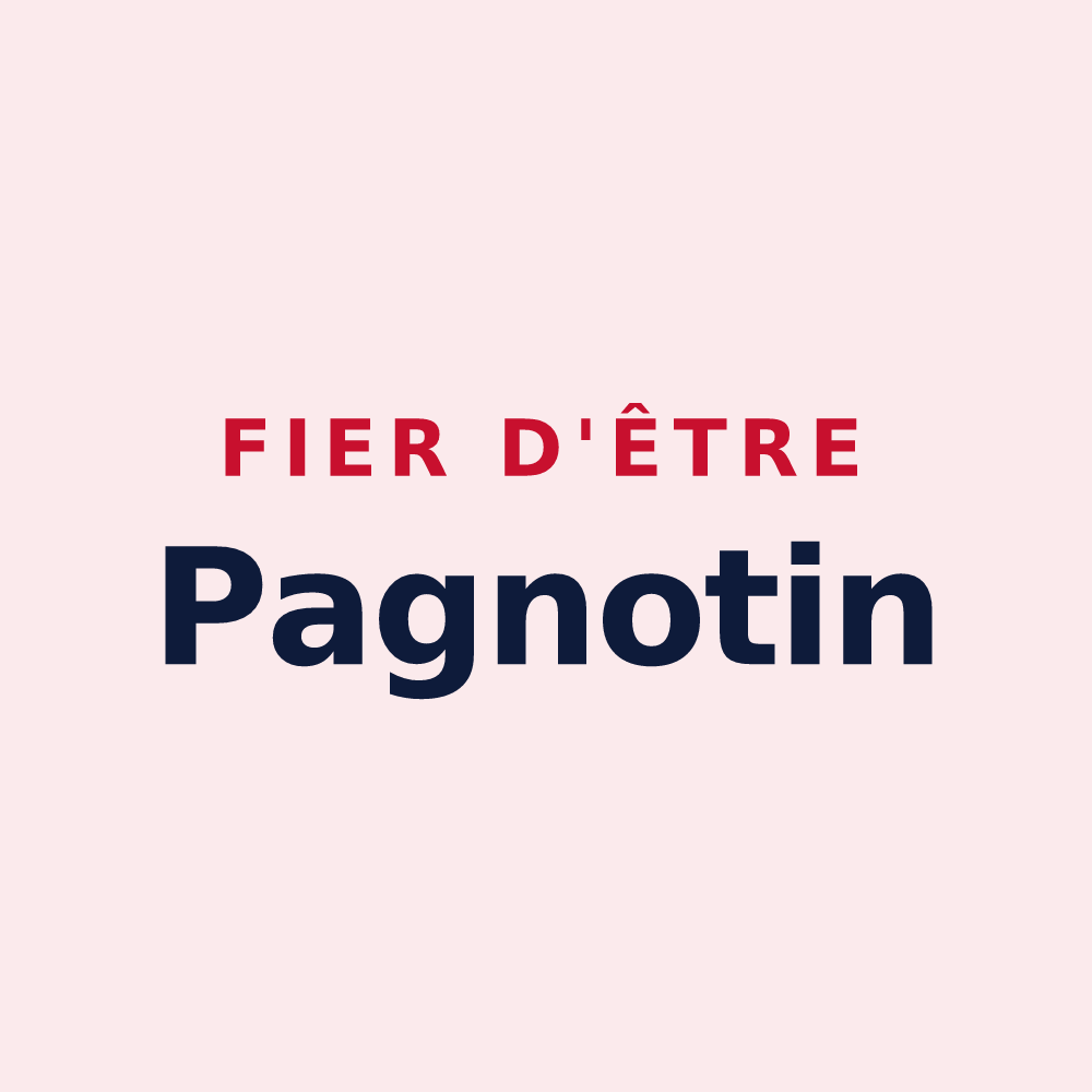 Magnet « Fier d'être Pagnotin » — design pour Pagny-la-Ville