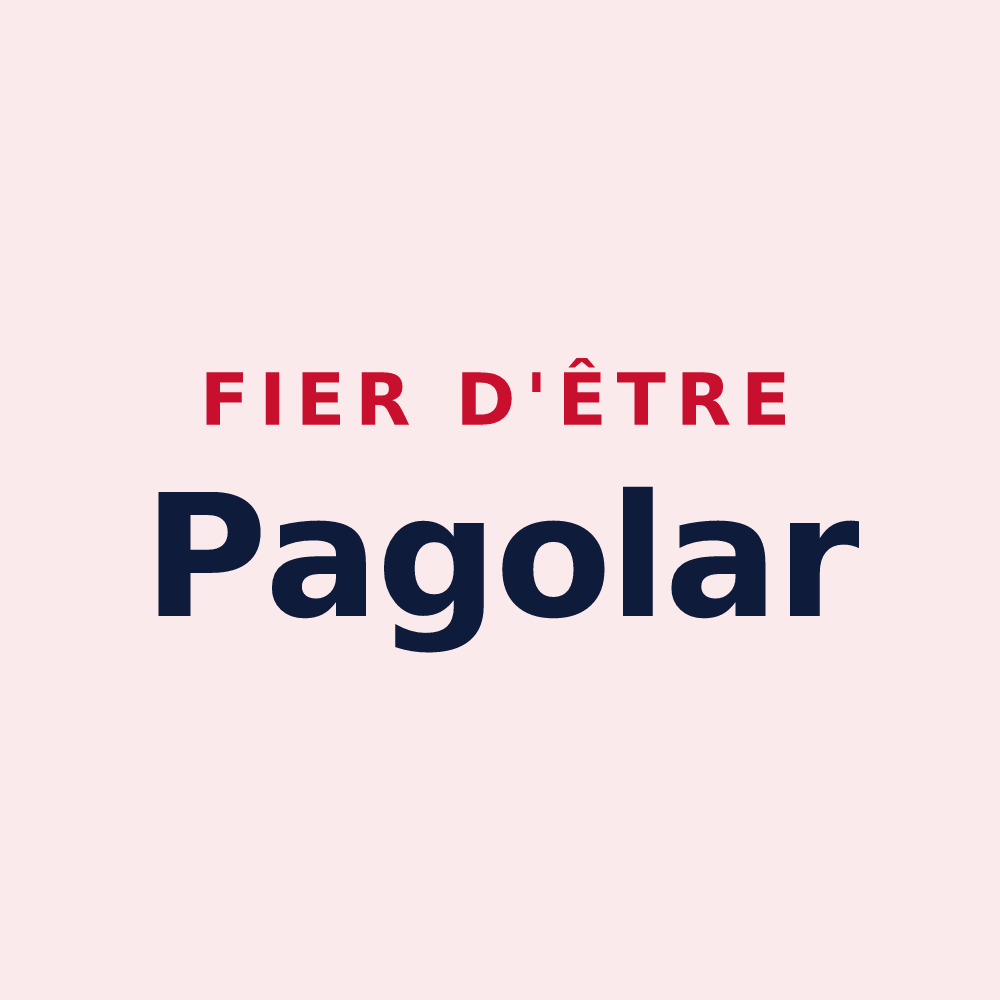Magnet « Fier d'être Pagolar » — design pour Pagolle