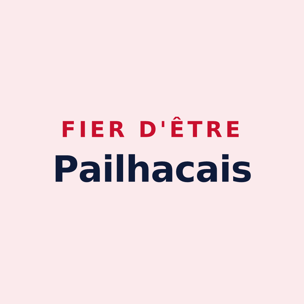 Magnet « Fier d'être Pailhacais » — design pour Pailhac