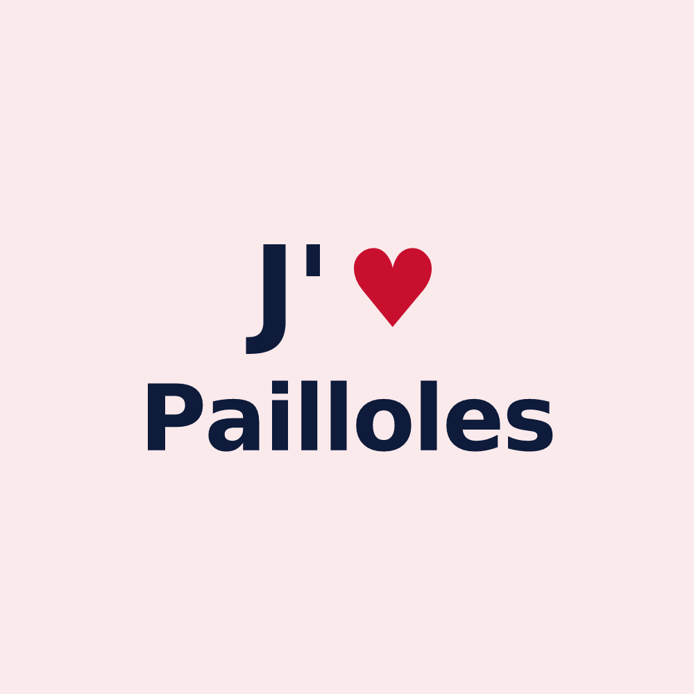 Magnet personnalisé Pailloles — design J'aime Pailloles