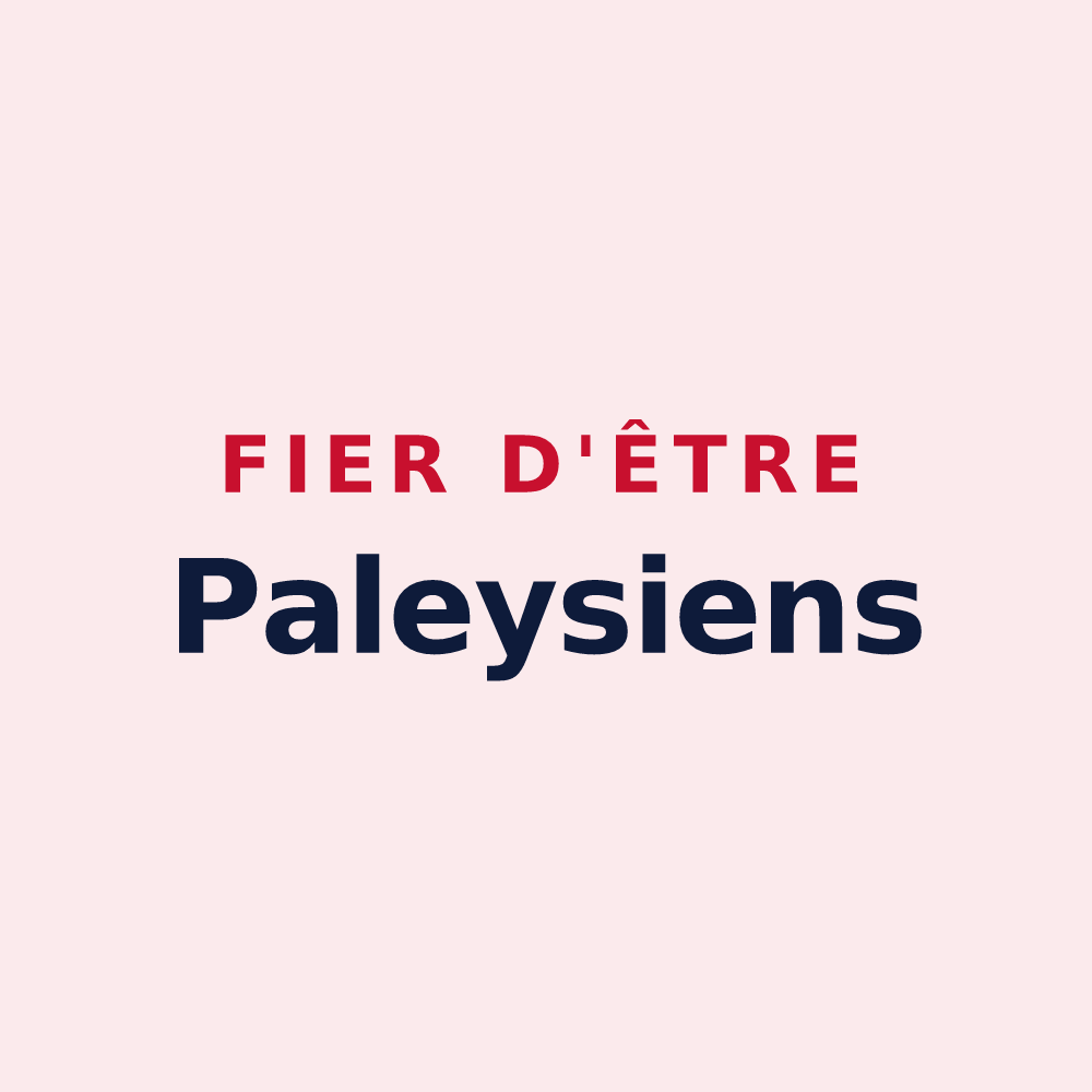 Magnet « Fier d'être Paleysiens » — design pour Paley
