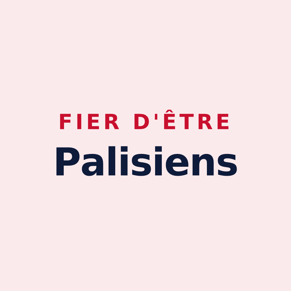 Magnet « Fier d'être Palisiens » — design pour Palise