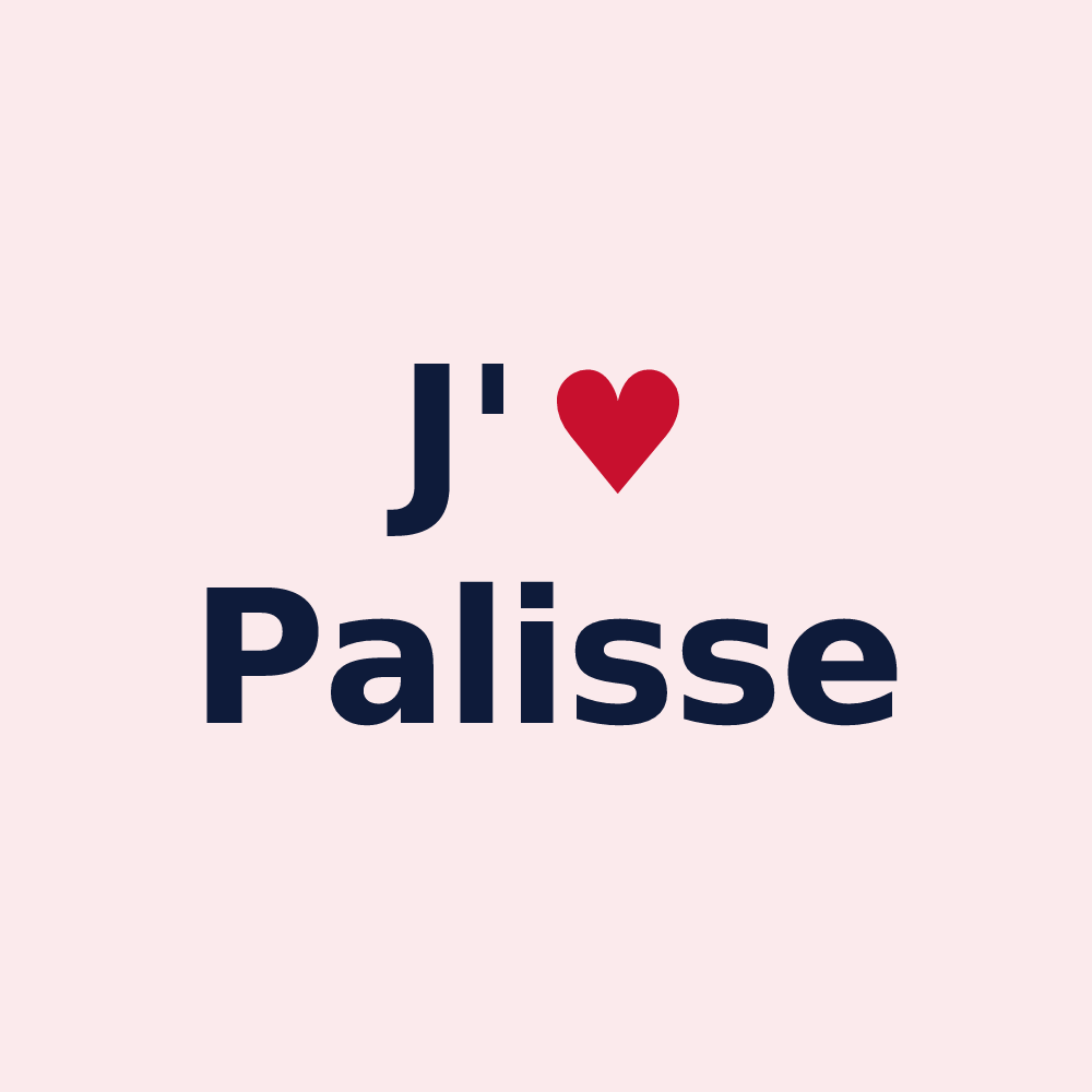 Magnet personnalisé Palisse — design J'aime Palisse