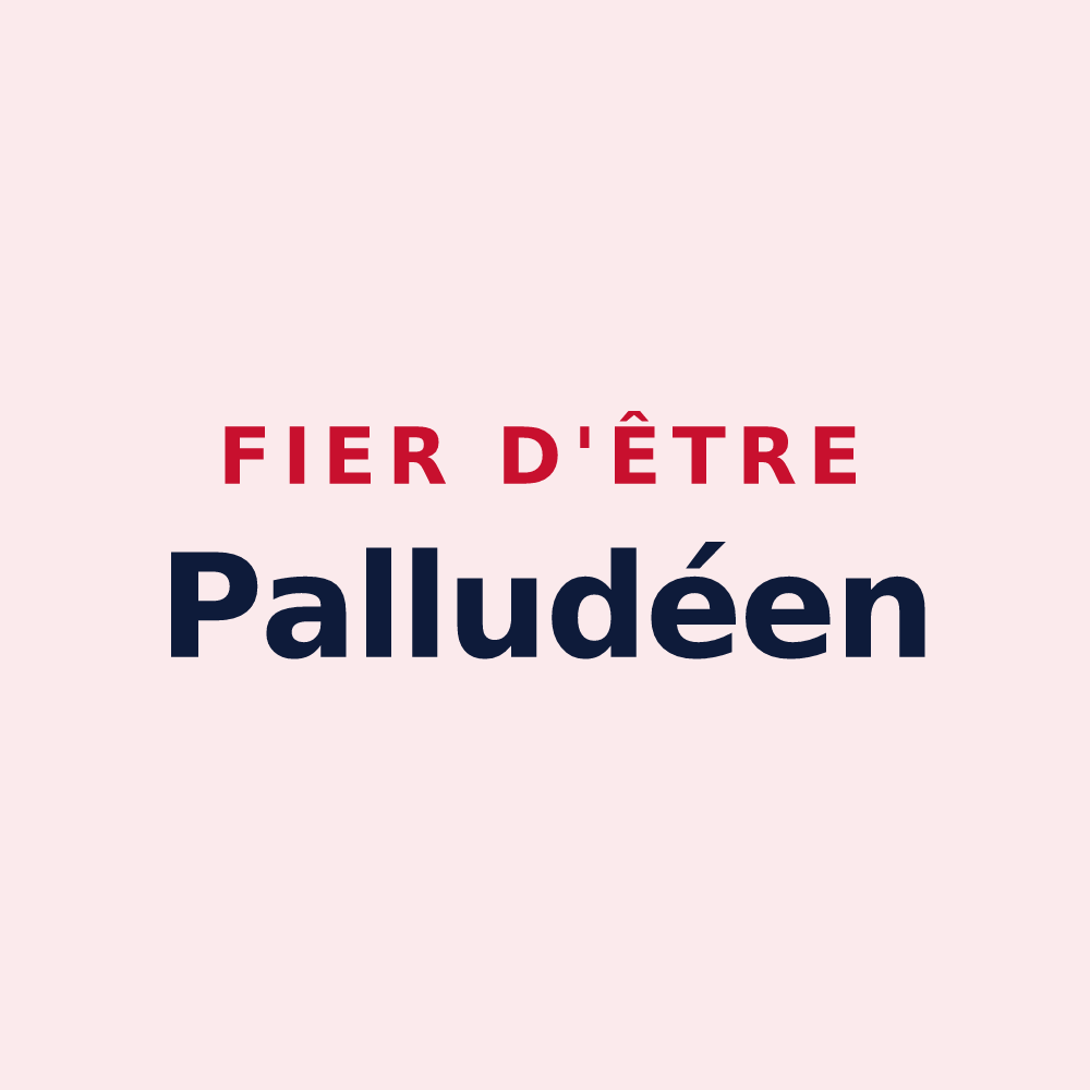 Magnet « Fier d'être Palludéen » — design pour Palluau
