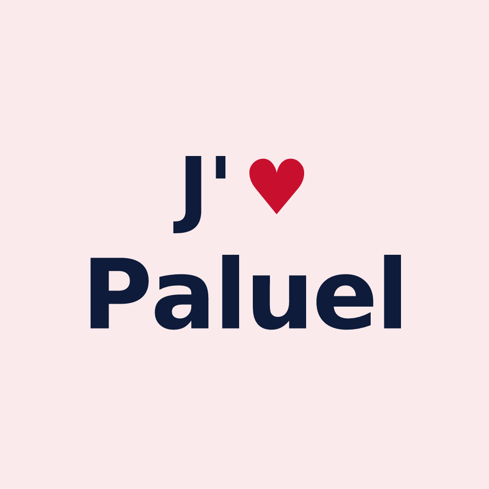 Magnet personnalisé Paluel — design J'aime Paluel
