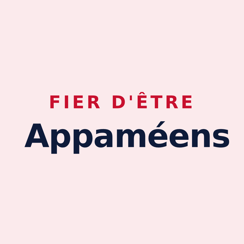 Magnet « Fier d'être Appaméens » — design pour Pamiers