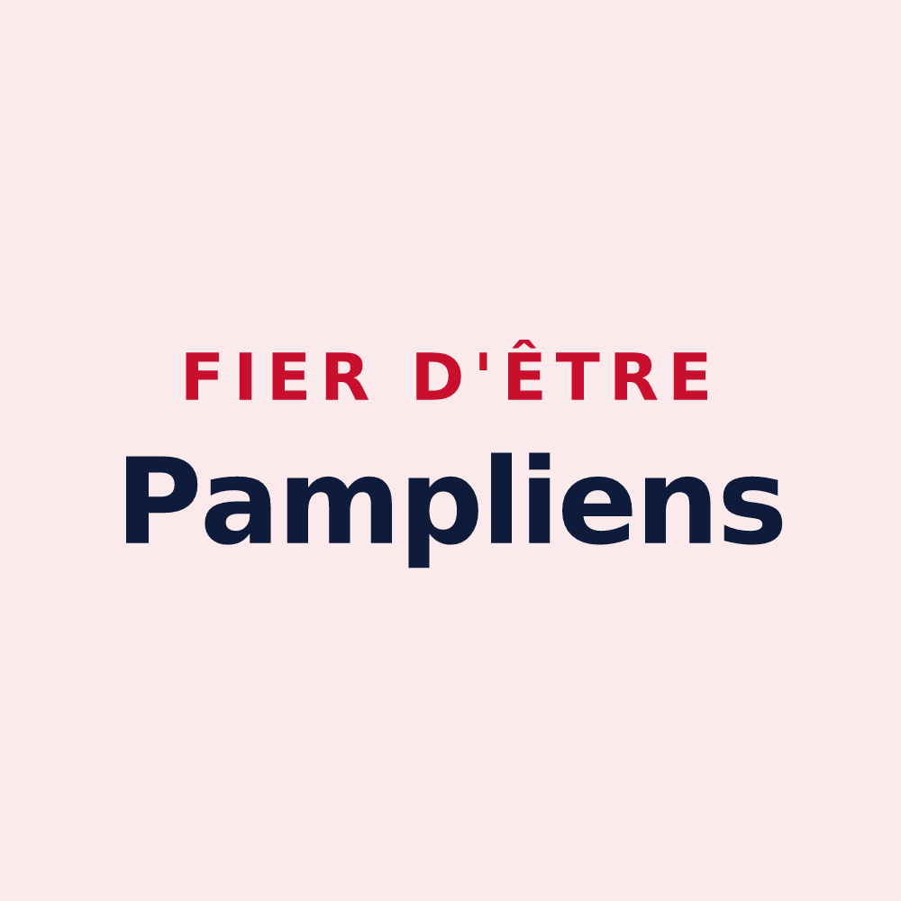 Magnet « Fier d'être Pampliens » — design pour Pamplie