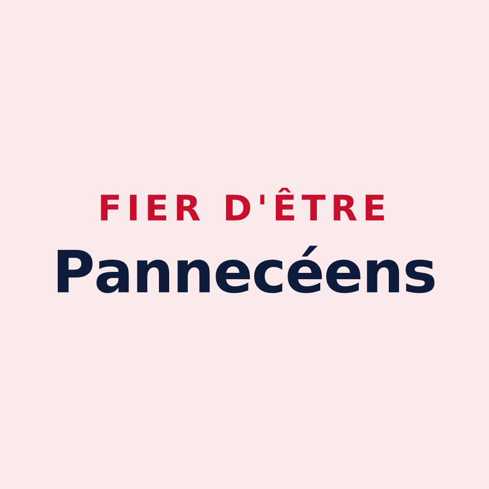 Magnet « Fier d'être Pannecéens » — design pour Pannecé