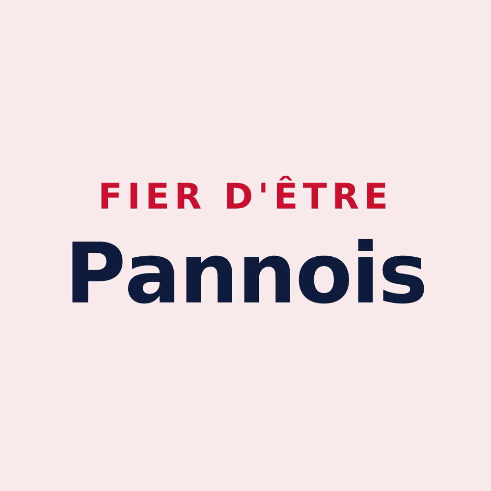 Magnet « Fier d'être Pannois » — design pour Pannes