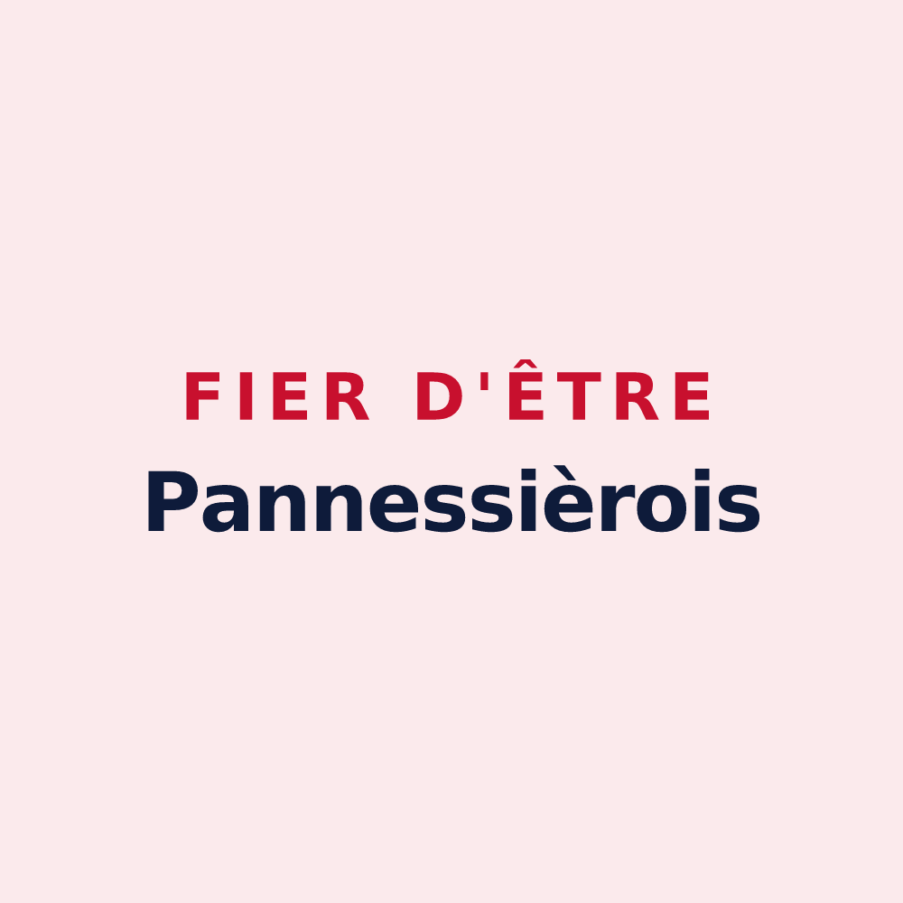 Magnet « Fier d'être Pannessièrois » — design pour Pannessières